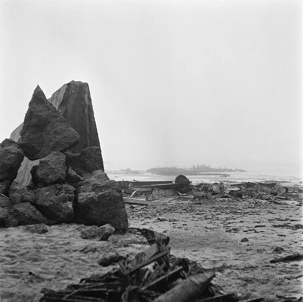 Historische foto uit Veere, 1944