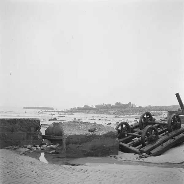 Historische foto uit Veere, 1944